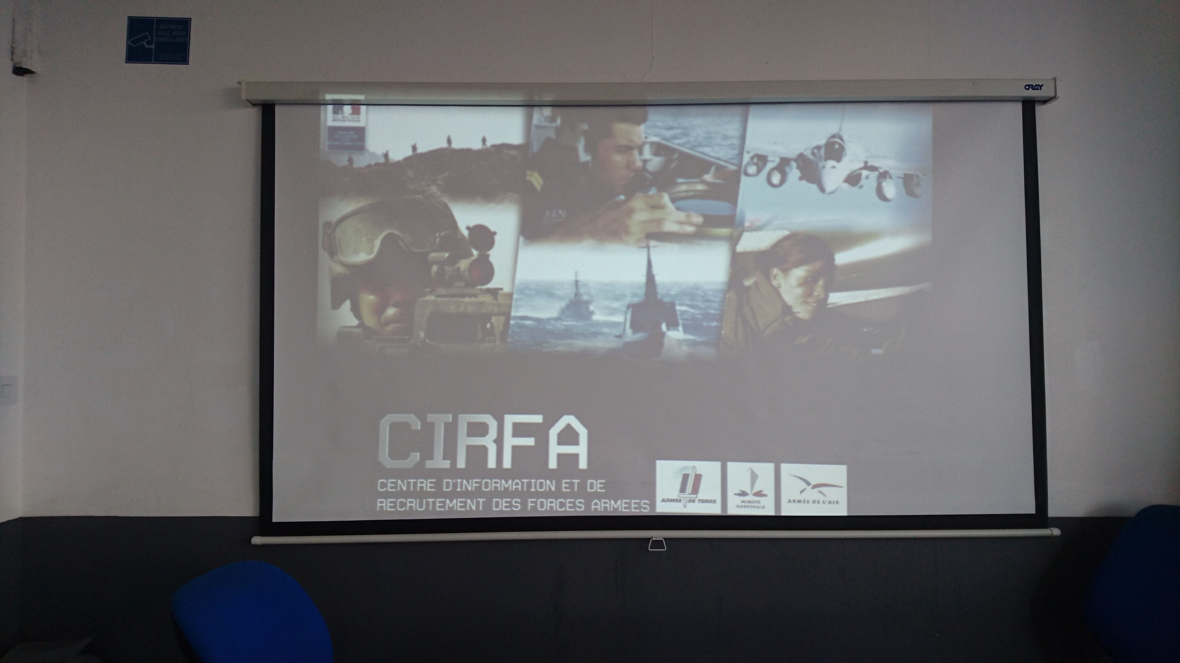 Présentation des métiers de la défense : le CIRFA